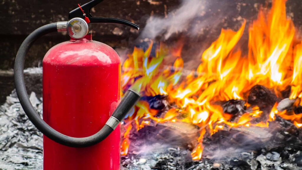 what should you not do in case of fire? 
