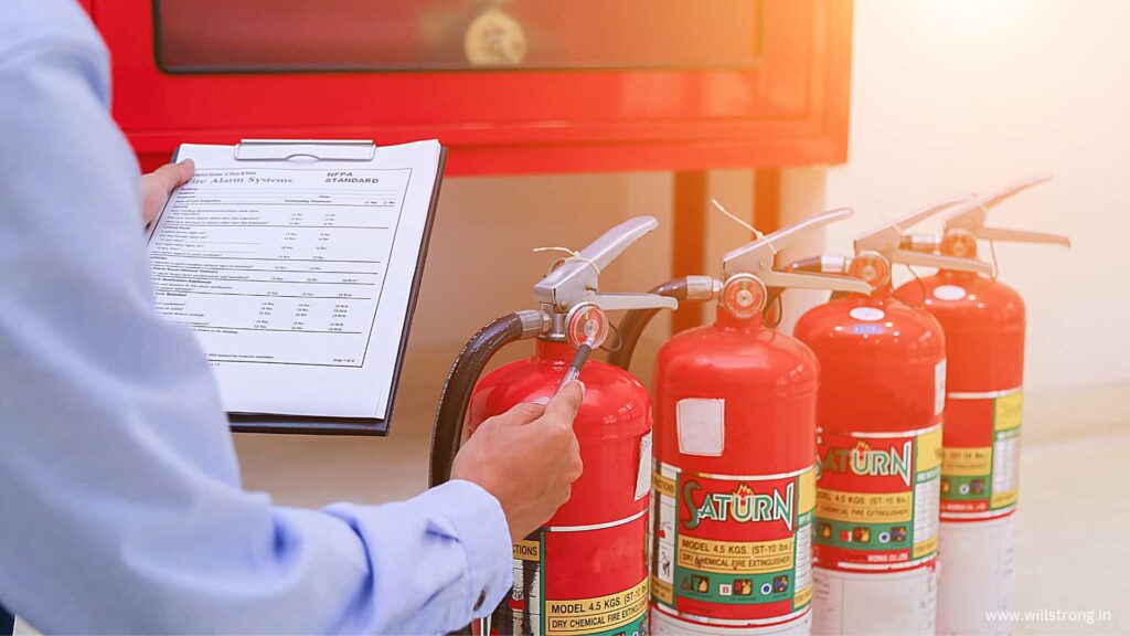 What to do in case of fire