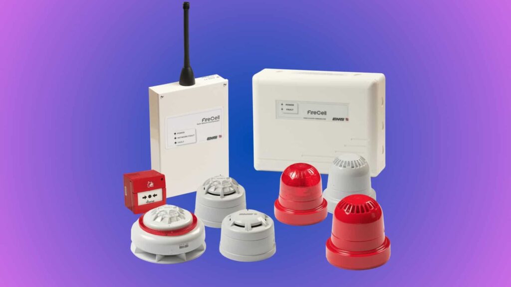 Hybrid fire alarm system